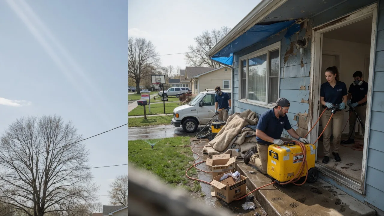 Basement Flood Cleanup in New Salem, PA near me